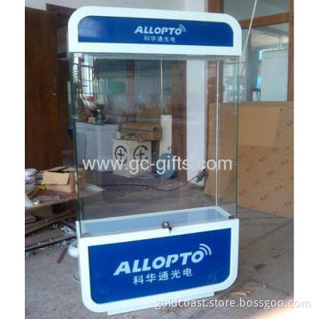 Floor Tall Glass Display Showcases 